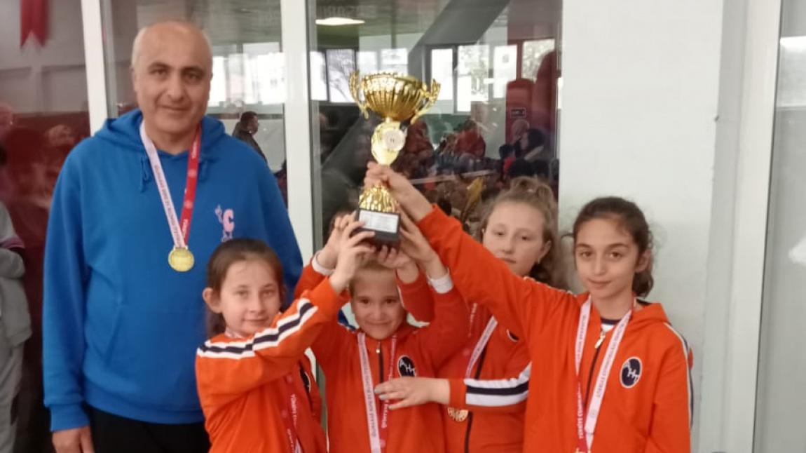 2022–2023 öğretim yılı Bursa Okullararası Mahalli Bursa Minikler Satranç Turnuvasında Minkler A kız takımımız Bursa 1.si oldu